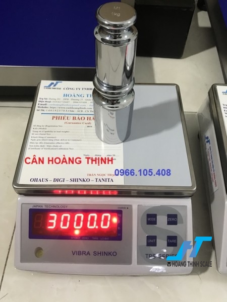 Cân điện tử vibra shinko tps 6kg Là dòng cân thông dụng, chuyên dùng cho cân trọng lượng, sử dụng nhiều với đơn vị đo khác nhau kg,g,Ib,oz