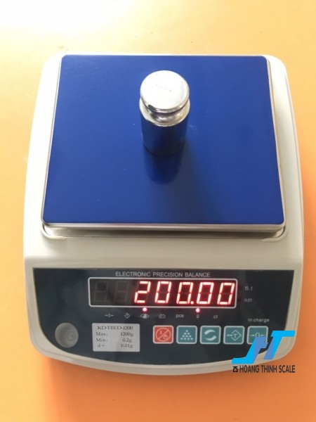 Cân điện tử kỹ thuật KD TBED 1200g là mẫu cân được sử dụng trong phòng thí nghiệm, cân trọng lượng các mẫu vật nhỏ