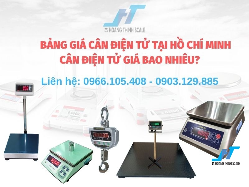 Bảng giá các loại cân điện tử tại Hồ Chí Minh, cân điện tử giá bao nhiêu loại 3kg 6kg 15kg 30kg 60kg 100kg 200kg 300kg 500kg 1 tấn 2 tấn 3 tấn 5 tấn 10 tấn. Liên hệ 0966.105.408