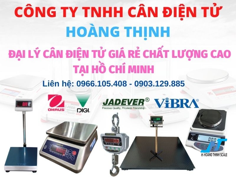 Đại lý cân điện tử 30kg 100kg 200kg 300kg 500kg 1 tấn 2 tấn 3 tấn 5 tấn giá rẻ chất lượng cao ở tại Hồ Chí Minh, Cân Hoàng Thịnh hãng cân tại hcm uy tín hàng đầu Việt Nam