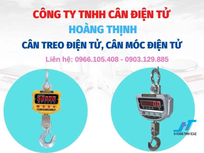 Cân treo điện tử hay được gọi là cân móc điện tử được Cân Hoàng Thịnh cung cấp loại cân 1 tấn 2 tấn 3 tấn 5 tấn 10 tấn, mua cân treo chính hãng gọi 0966.105.408