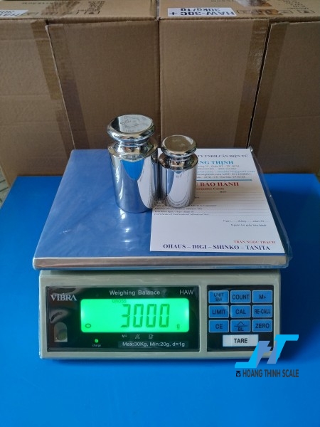 CÂN ĐIỆN TỬ HAW 30KG