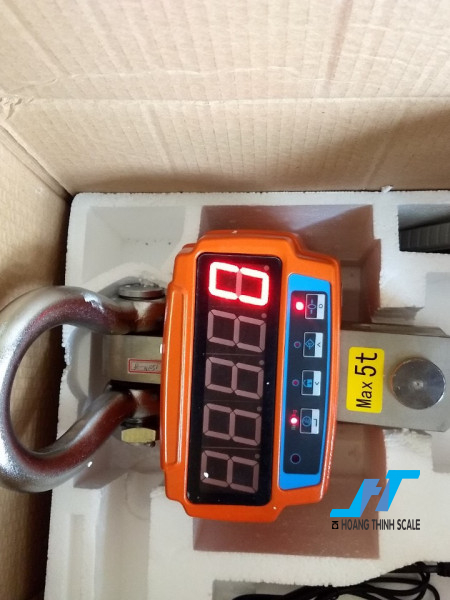 Cân treo điện tử 5 tấn OCS JJE sử dụng cho ngành sắt thép công nghiệp nặng được Cân Hoàng Thịnh cung cấp chính hãng, báo giá cân treo ocs jje 5 tấn gọi 0966.105.408