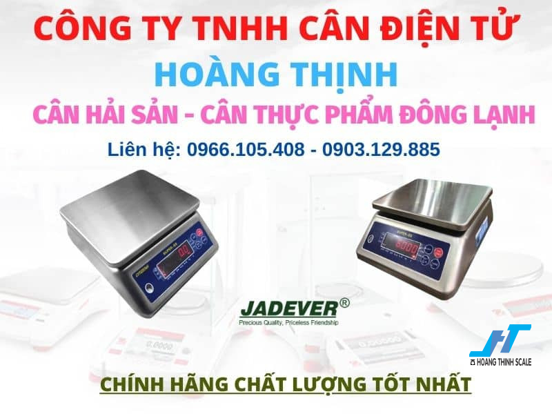 Cân hải sản được Cân Hoàng Thịnh cung cấp được dùng cho cân thực phẩm hàng đông lạnh chất lượng tốt nhất, báo giá cân hải sản chống nước gọi 0966.105.408