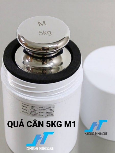 Quả cân 5kg M1 được CTY CÂN ĐIỆN TỬ HOÀNG THỊNH phân phối trên toàn quốc