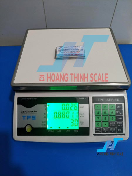 Cân đếm số lượng 15kg VIBRA TPSC được CÂN ĐIỆN TỬ HOÀNG THỊNH phân phối trên toàn quốc, liên hệ 0966.105.408