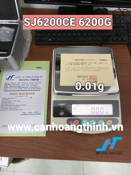 Cân kỹ thuật 2 số lẻ SJ 6200g 0.01g được CÂN ĐIỆN TỬ HOÀNG THỊNH cung cấp phân phối trên toàn quốc, anh chị cần tư vấn báo giá cân điện tử liên hệ 0966.105.408