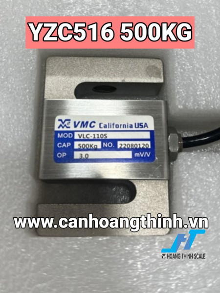 Cảm biến lực YZC516 500kg mẫu loadcell chữ Z được CÂN ĐIỆN TỬ HOÀNG THỊNH phân phối trên toàn quốc, anh chị cần báo giá loadcell chữ Z 500kg gọi 0966.105.408