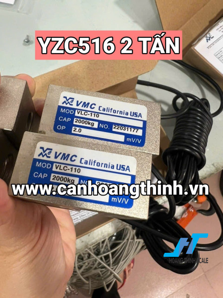 Cảm biến lực YZC516 2 tấn mẫu loadcell chữ Z được CÂN ĐIỆN TỬ HOÀNG THỊNH phân phối trên toàn quốc, anh chị cần báo giá loadcell chữ Z 2000kg gọi 0966.105.408