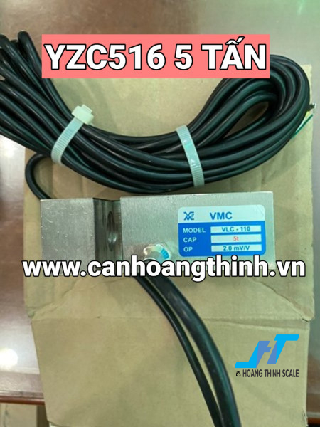 Cảm biến lực YZC516 5 tấn mẫu loadcell chữ Z được CÂN ĐIỆN TỬ HOÀNG THỊNH phân phối trên toàn quốc, anh chị cần báo giá loadcell chữ Z 5000kg gọi 0966.105.408