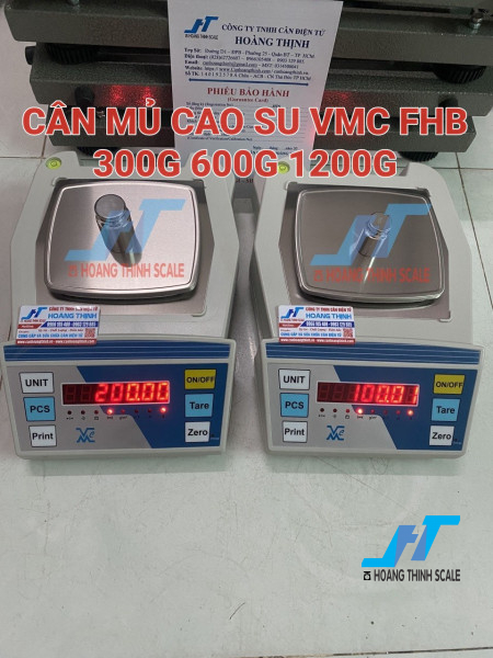 Cân điện tử cân mủ cao su 300g 600g 1200g VMC FHB được CÂN ĐIỆN TỬ HOÀNG THỊNH phân phối trên toàn quốc, báo giá cân điện tử liên hệ 0966.105.408