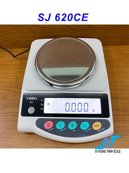 Cân điện tử SJ620CE mức cân 620g độ đọc 0.001g dòng cân phân tích kỹ thuật được Cân Hoàng Thịnh phân phối trên toàn quốc, báo giá cân điện tử liên hệ 0966.105.408