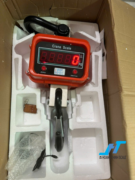 Cân treo móc cẩu OCS A 3 tấn được Cân Hoàng Thịnh phân phối trên toàn quốc, báo giá cân móc treo điện tử OCS A 3T liên hệ 0966.105.408