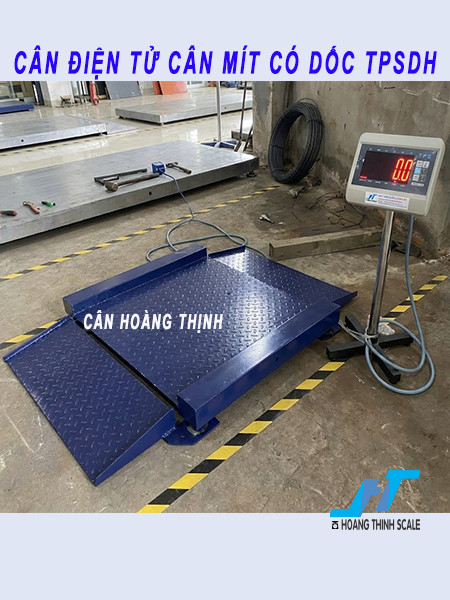 Cân điện tử cân mít có dốc TPSDH 500kg 1 tấn chất lượng giá tốt phù hợp cho các vựa cân xe mít trái ở Miền Tây, liên hệ tư vấn Cân Hoàng Thịnh 0966.105.408