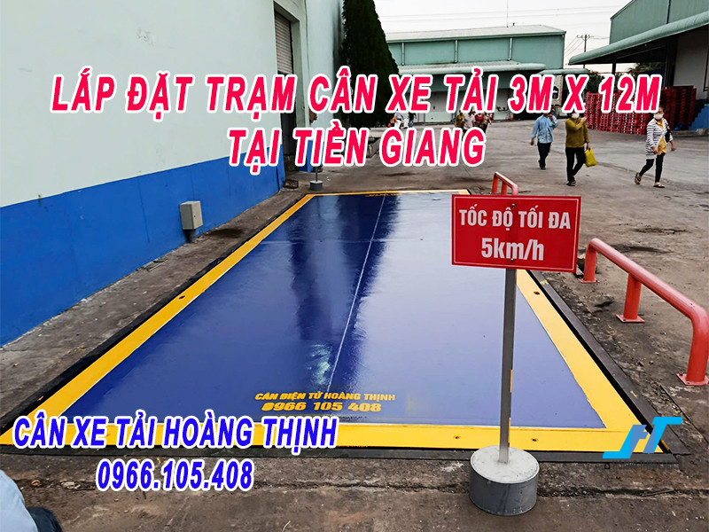Lắp đặt trạm cân xe tải 60 tấn 3m 12m tại Tiền Giang là giải pháp tối ưu giúp doanh nghiệp kiểm soát tải trọng, hạn chế thất thoát và nâng cao tính chuyên nghiệp trong hoạt động logistics.