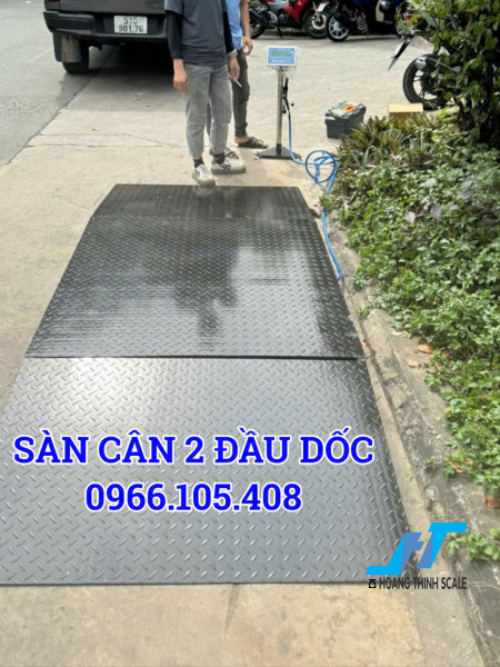 Sàn cân 2 đầu dốc